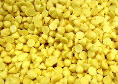 Emporium Candy Lemon Baking Chips 1lb pack closeup for baking versatility.