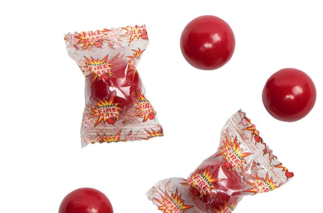 Nuclear Fire Blast Balls perfect as a lunchbox snack or party favor.