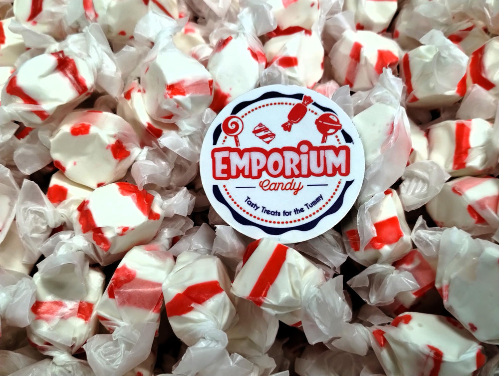 Emporium Candy peppermint taffy great to refill dispensers on the go.
