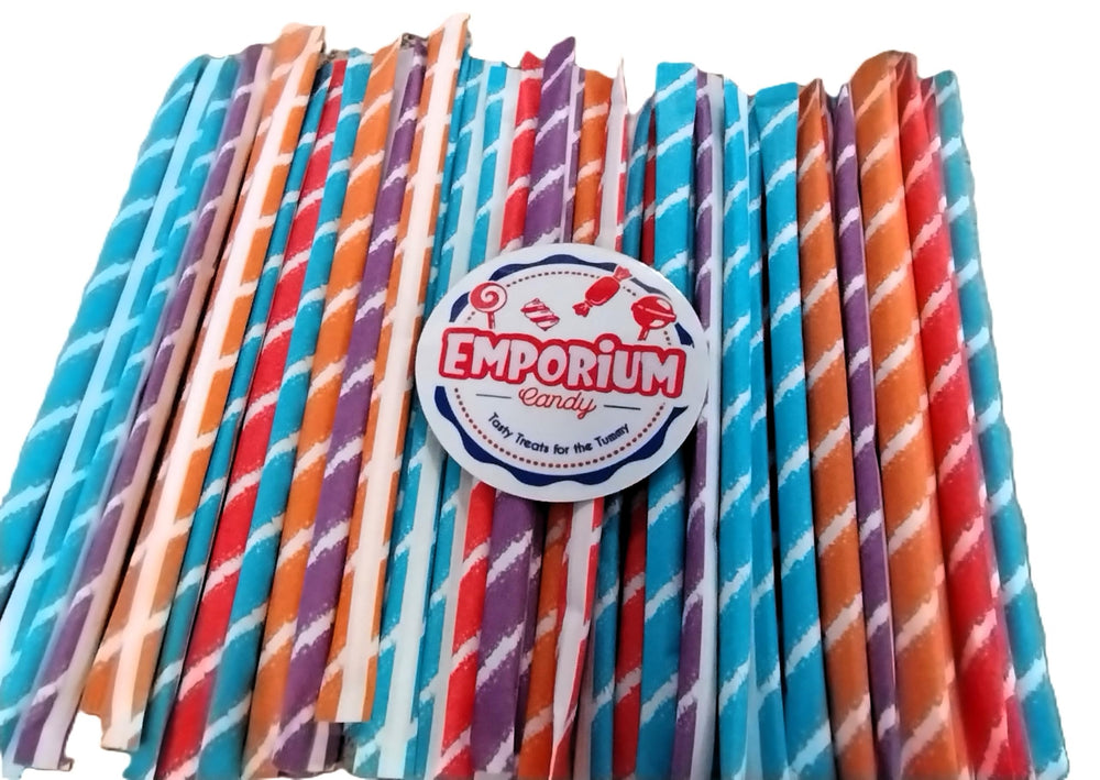 Emporium Candy resealable packaging keeps straw snacks fresh