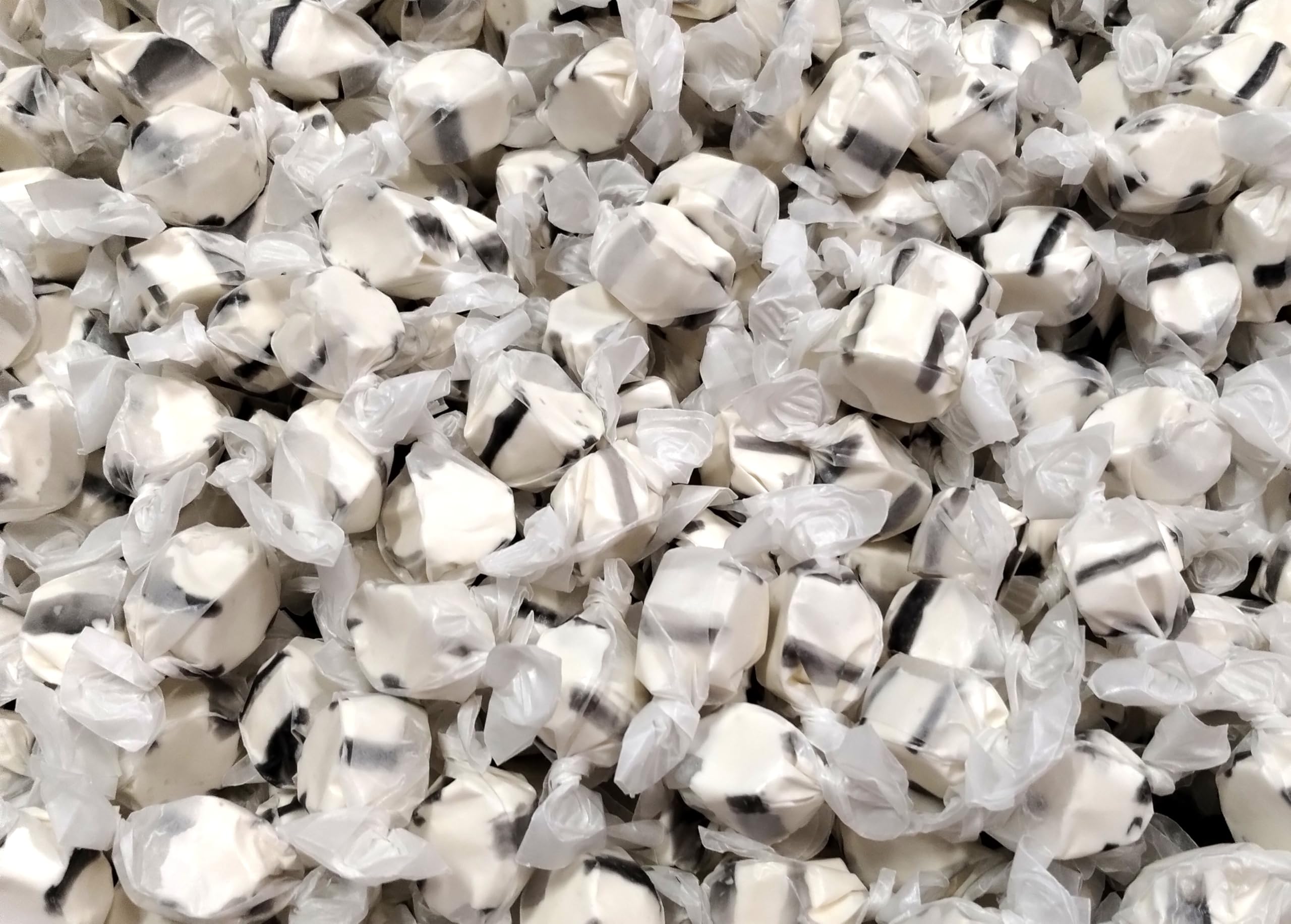Emporium Candy Taffy allergen notice; clearly labeled per packaging