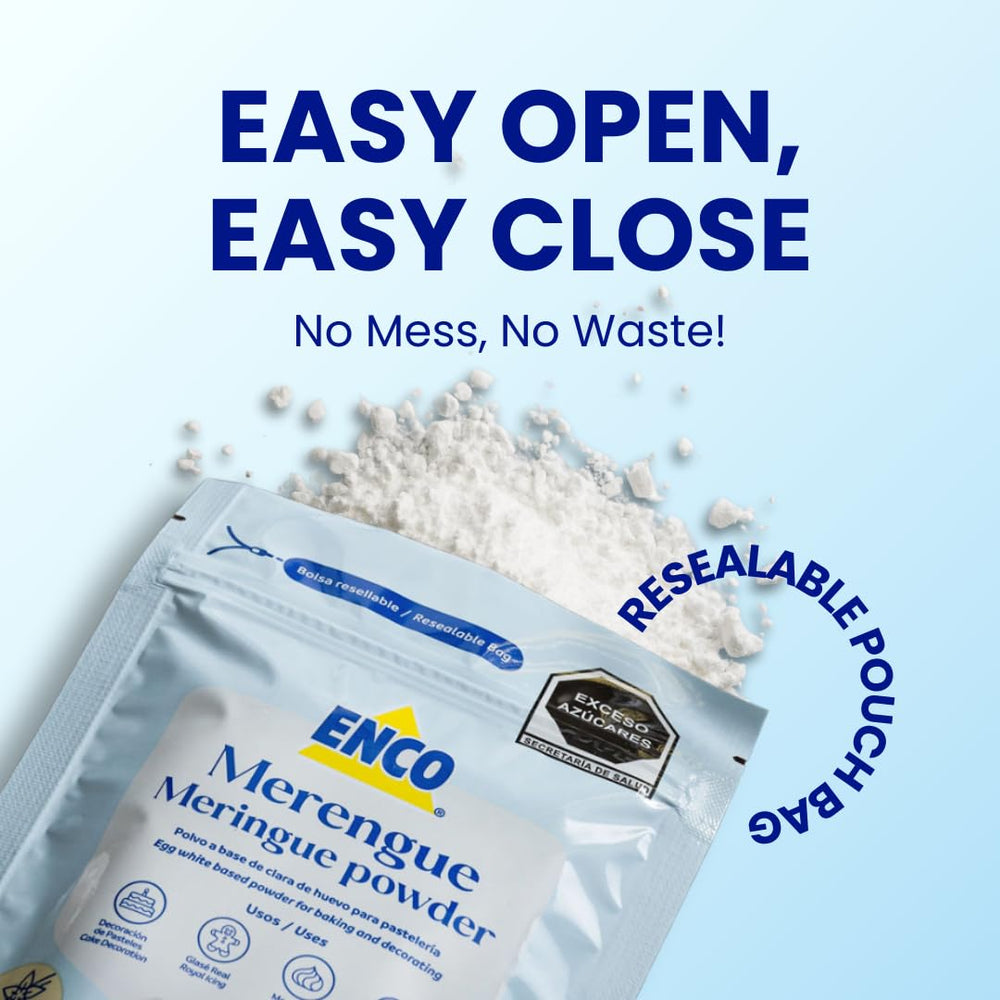 ENCO Meringue Royal Icing detail captures sharp lines and clean edges for decorators.