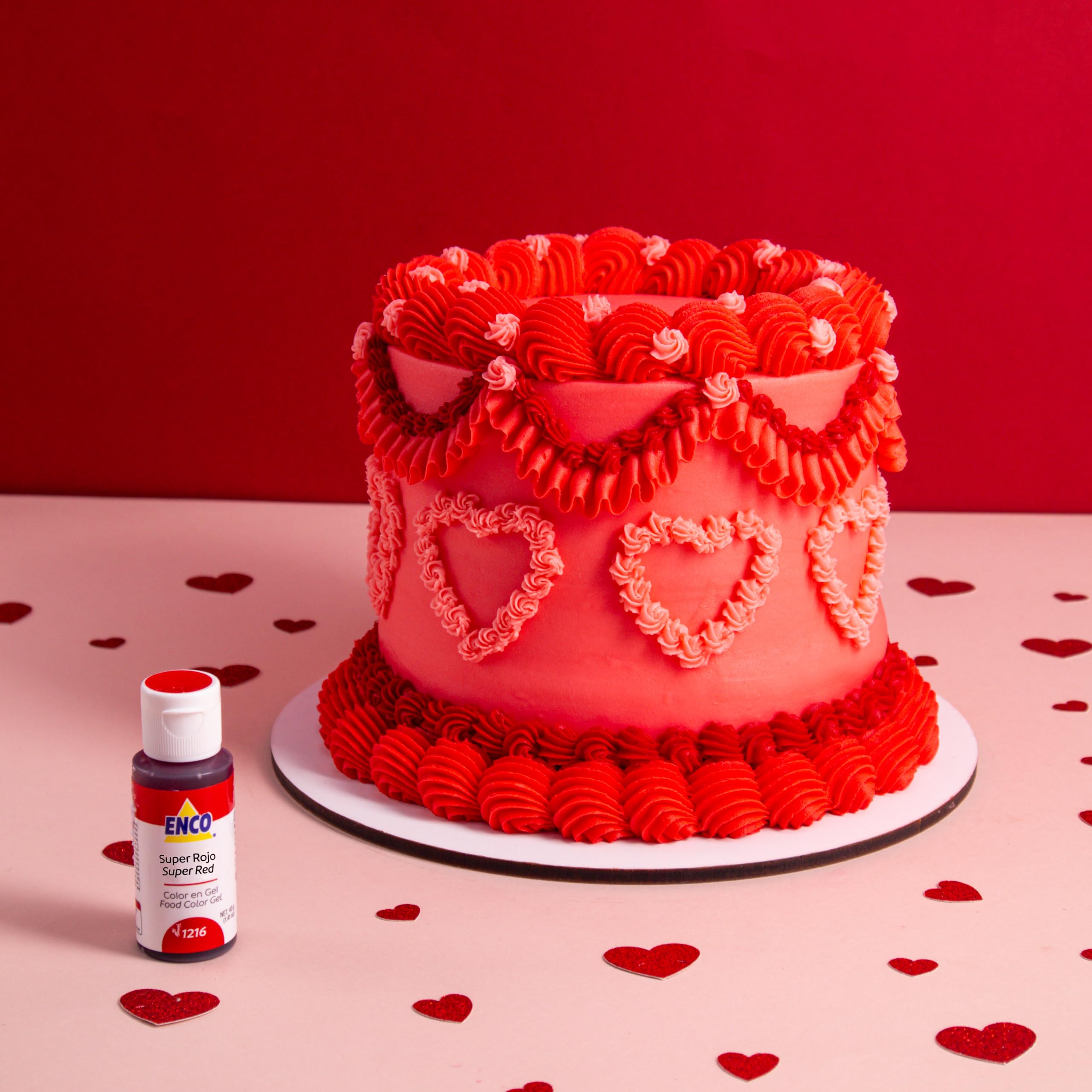 ENCO Super Red gel blends without altering texture in dough