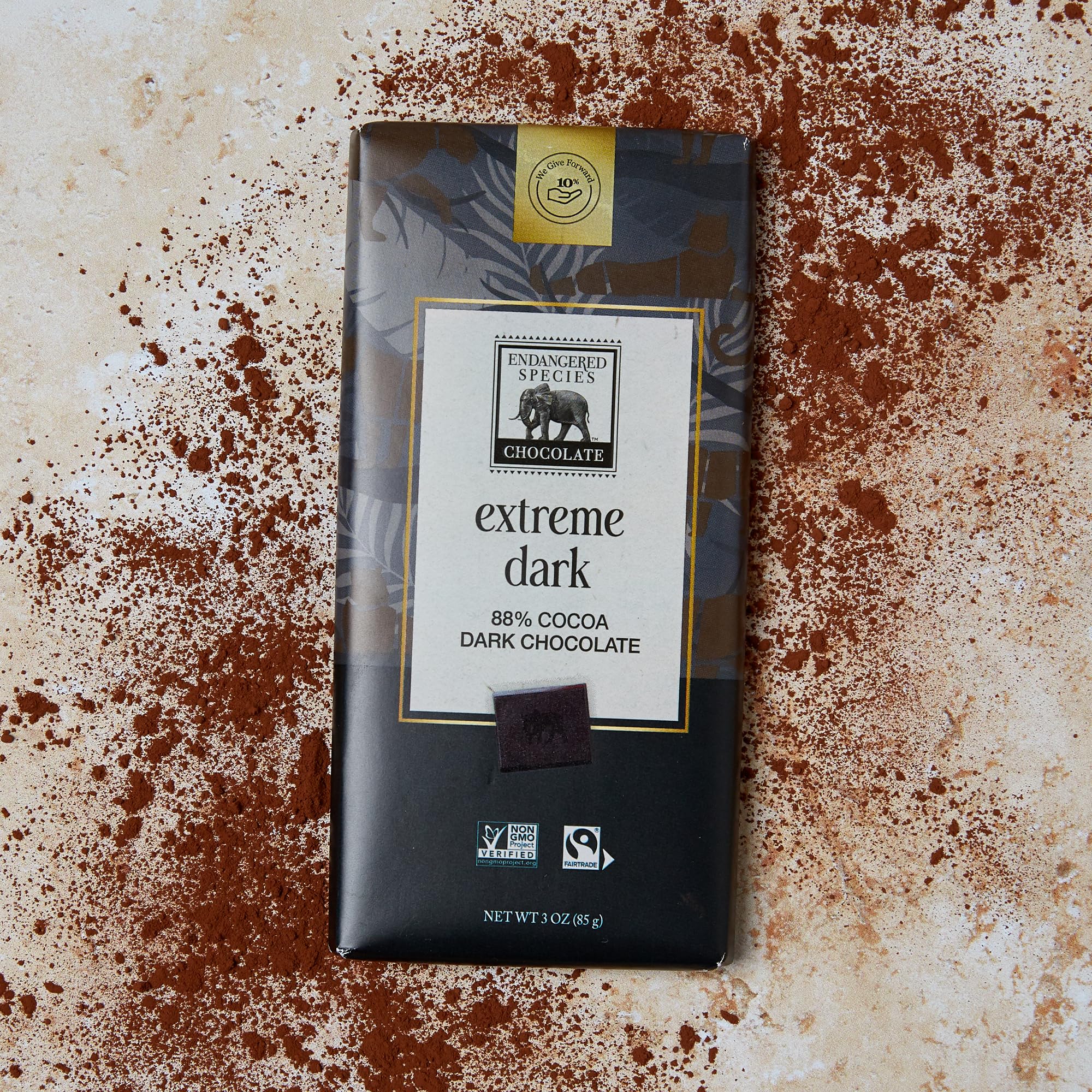 Endangered Species Panther bar as a mindful snack option