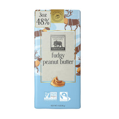 Endangered Species fudgy bar wrapper close-up showing rich texture for a satisfying snack