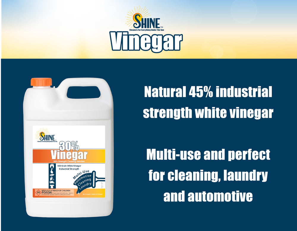 Energen of Carolina kitchen cleaning with concentrated vinegar for spotless surfaces