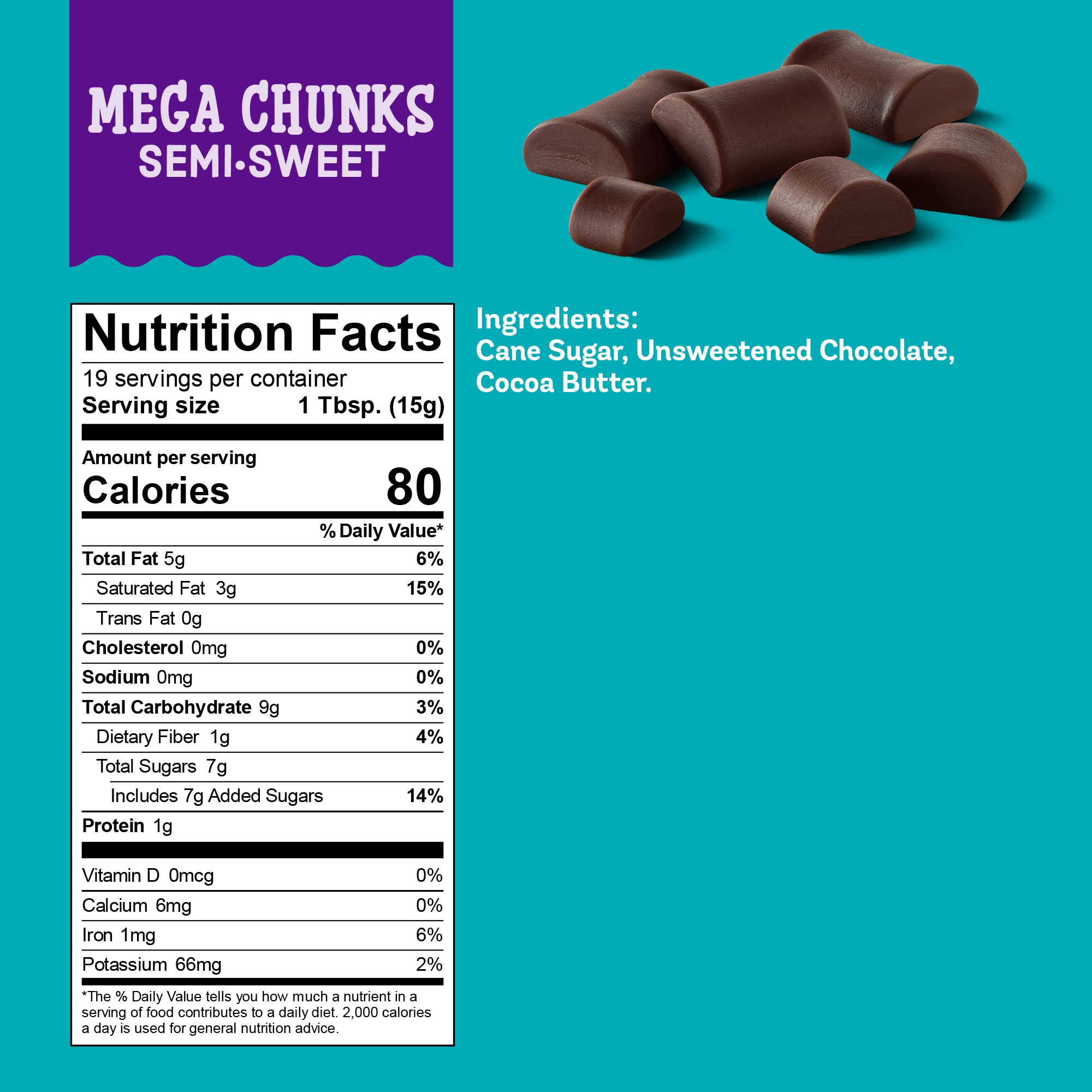 Enjoy Life mega chunks melting for chocolate coating and dessert toppings