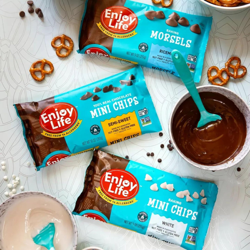 Chips sprinkled over yogurt for a dairy-free flavor