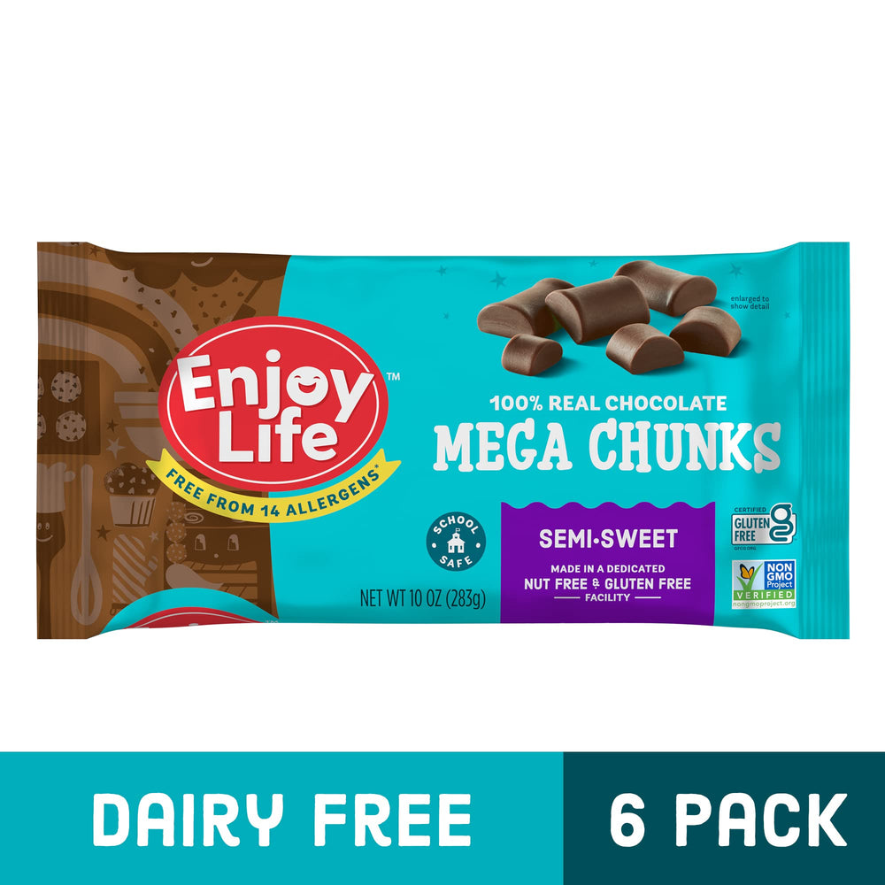 Enjoy Life semi-sweet chips added to parfaits and breakfasts for gluten-free options