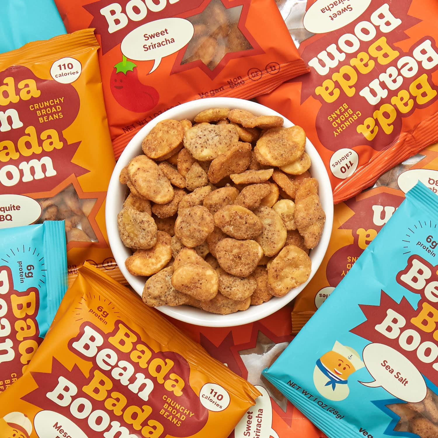 Enlightened Bada Bean Bada Boom simple ingredients for a clean snack