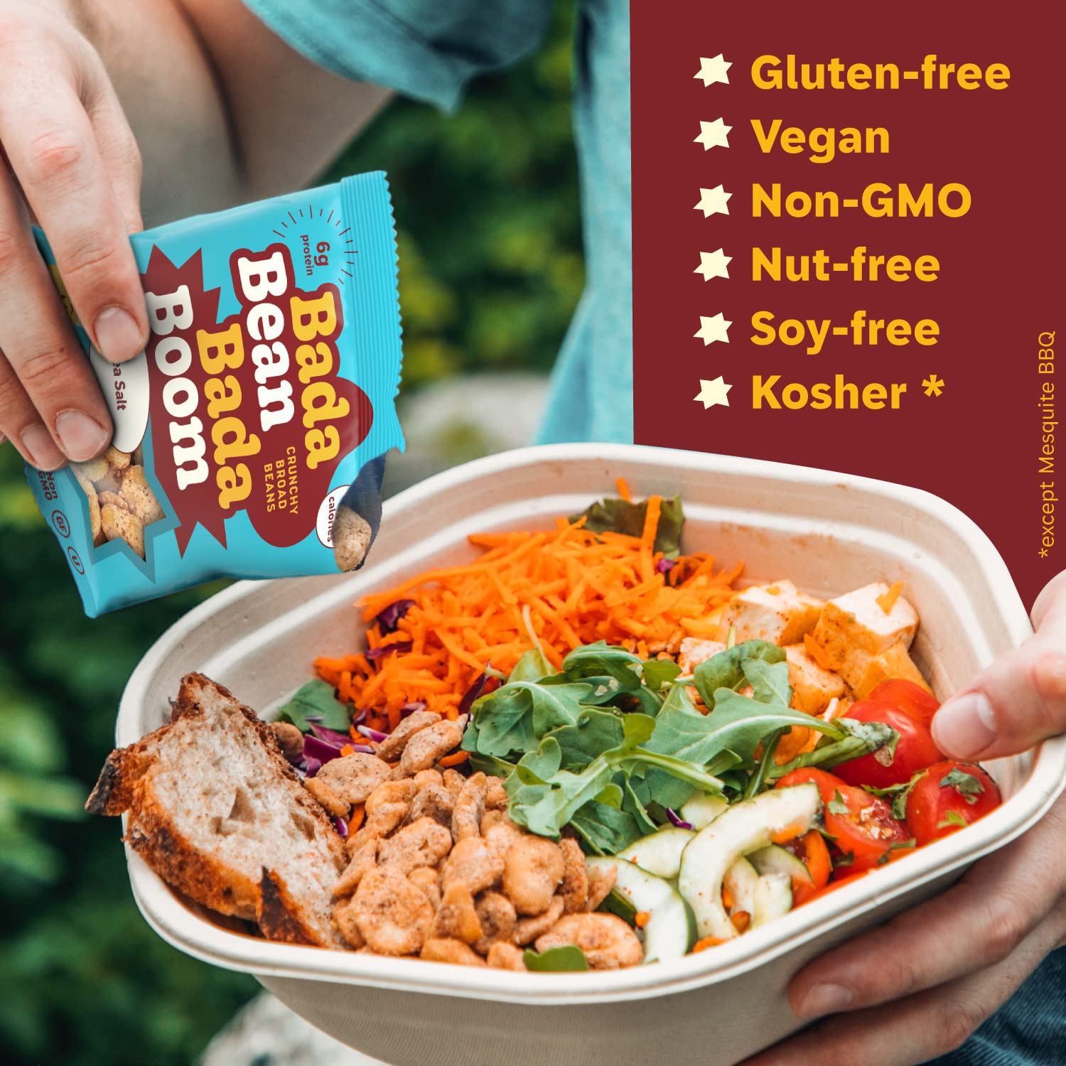 Enlightened Bada Bean Bada Boom vegan-friendly snack for busy days