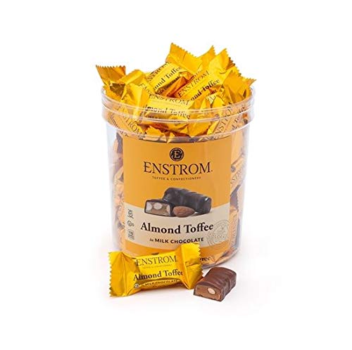 Enstrom Almond Toffee Petite Pack 3 showcases individually wrapped portions for freshness.