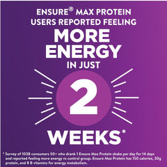 Ingredients label on Ensure Max Protein highlighting gluten-free formula
