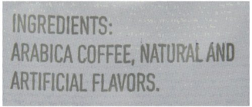 Entenmann's Coffee Ground Chocolate Donut closeup reveals chocolate texture and aroma.