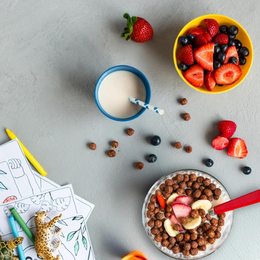 EnviroKidz Choco Chimps label emphasizes organic, gluten-free, non-GMO credentials.