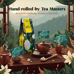 Enzo's Private Selection Hand Rolled Dragon Pearl highlights artisanal care and richer aroma