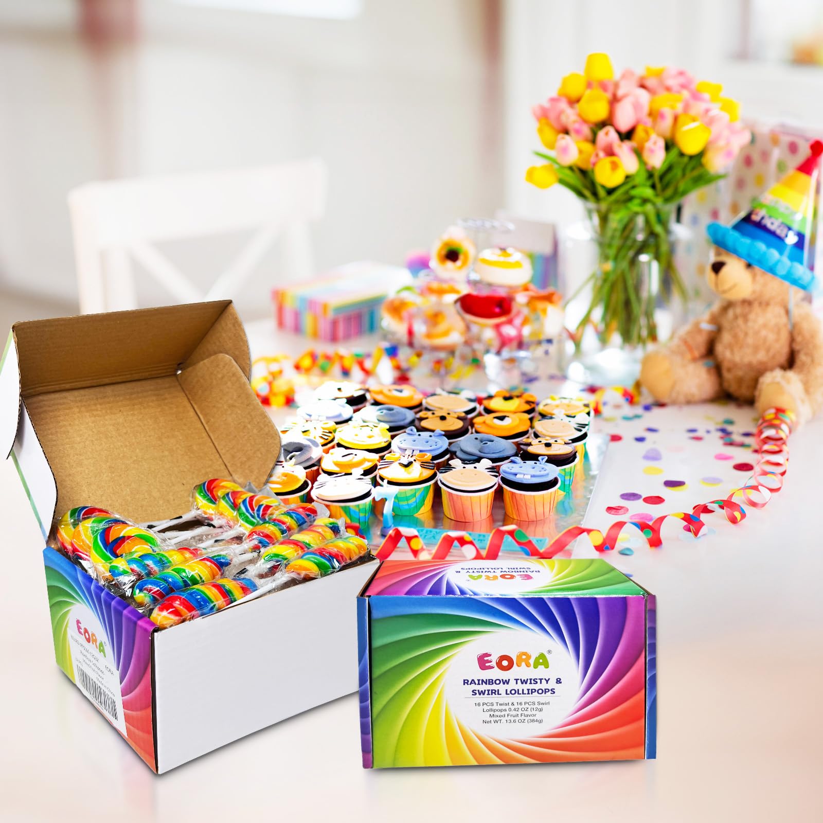 EORA gift-worthy lollipops for celebrations and party favors
