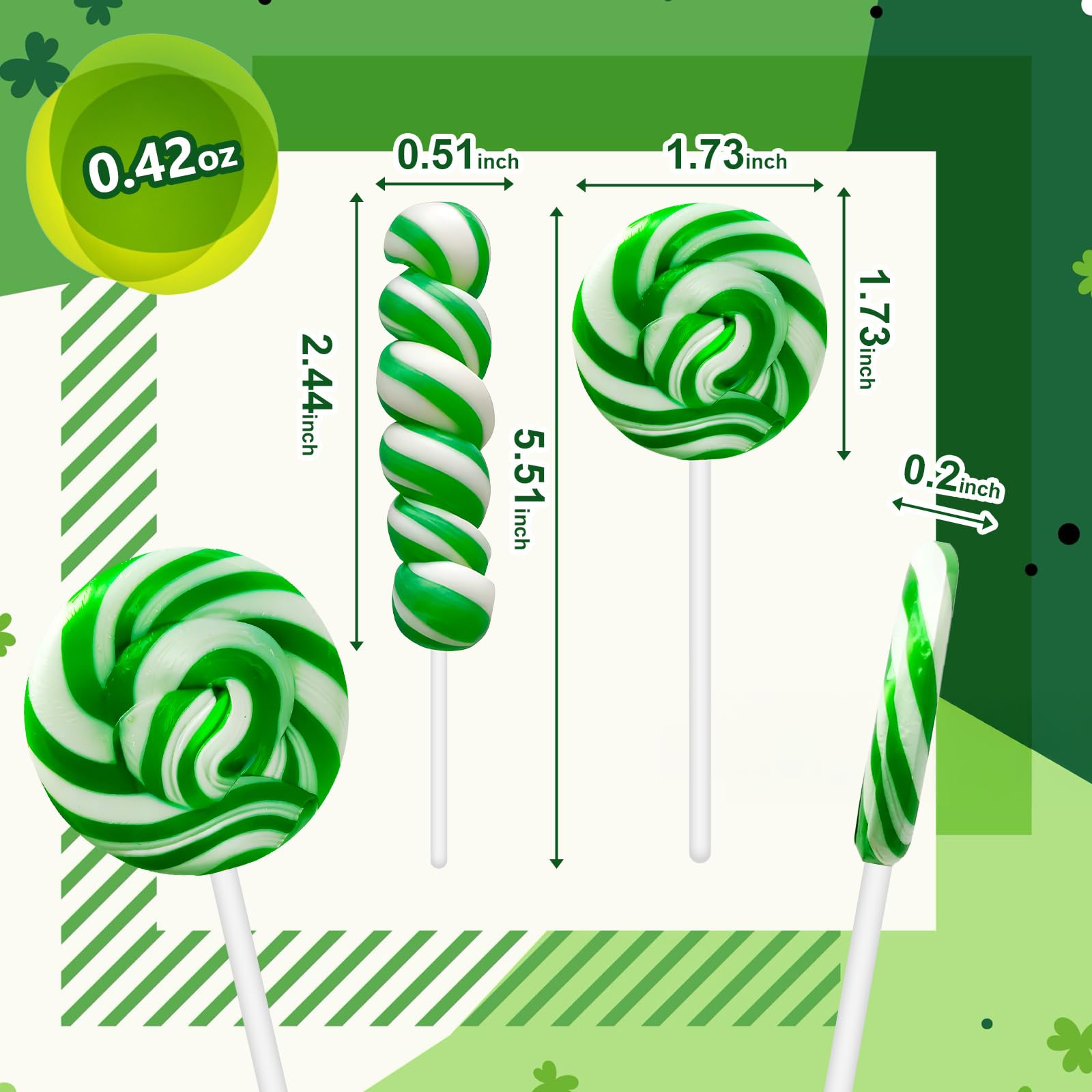 EORA green apple flavor lollipops for fresh fruit-inspired snacks