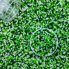 EPHVODI 2mm pearl sprinkles on cupcakes and cookies for fine detailing