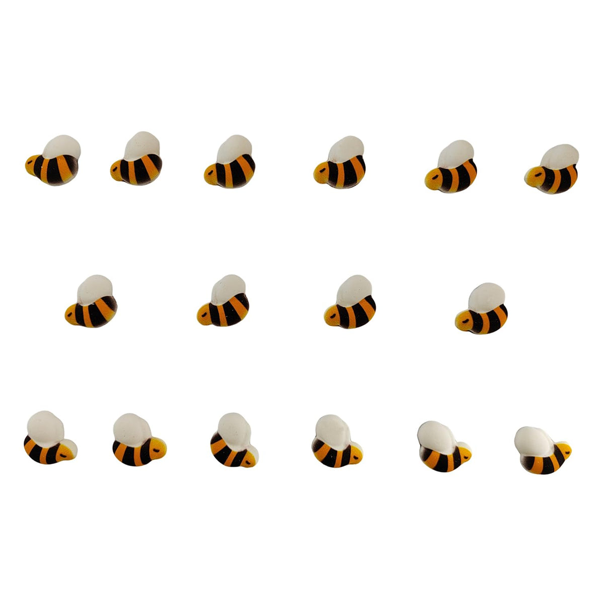 EPHVODI Bees Cakes Decorations packaging displaying 16 edible bee toppers for baking.