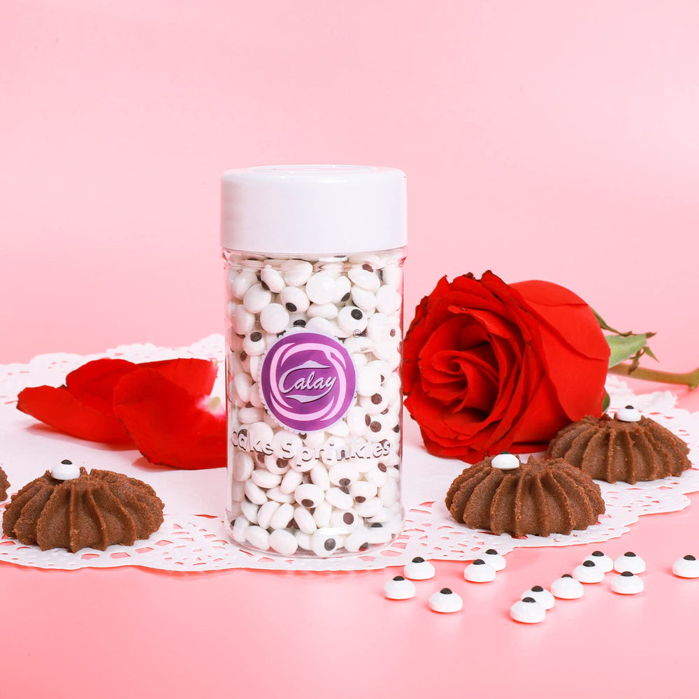 EPHVODI edible eyes on cookies for adorable treats and easy decoration.