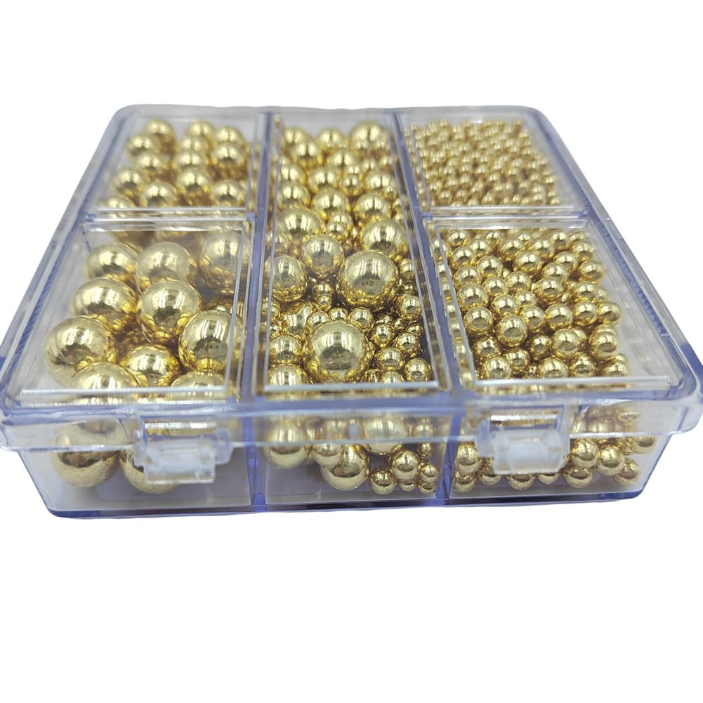 EPHVODI Five-compartment box keeps pearl sizes organized for easy decorating