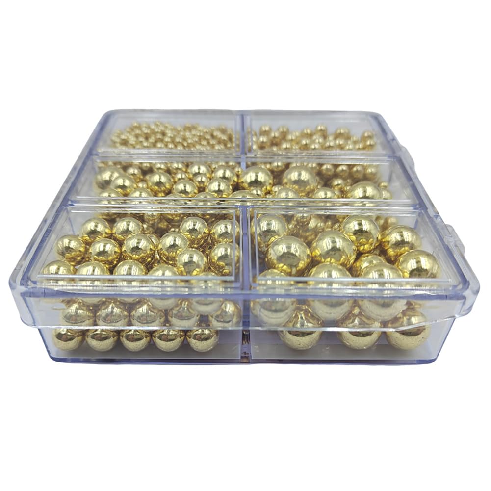 EPHVODI Gold Pearl Sprinkles ideal for festive holiday baking and dessert tables