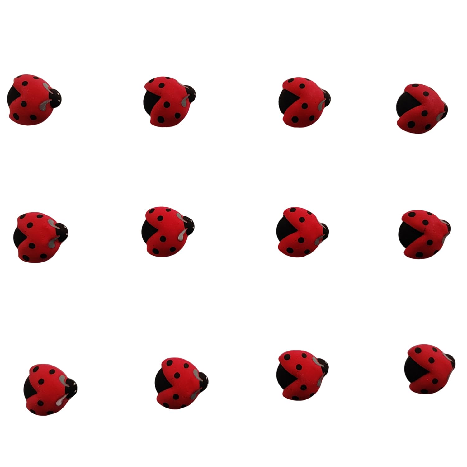 EPHVODI ladybugs sprinkles add color to ice cream, cakes, and treats.