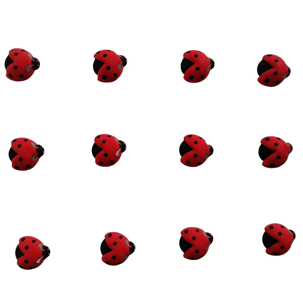 EPHVODI ladybugs sprinkles add color to ice cream, cakes, and treats.