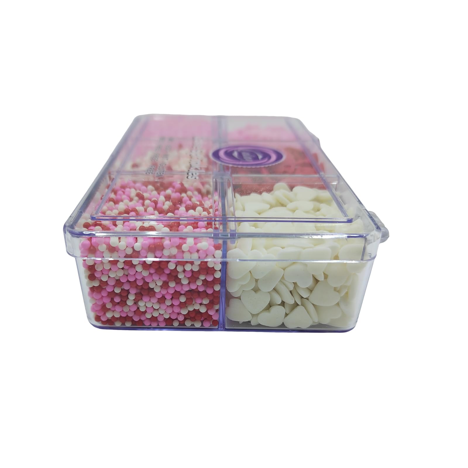 EPHVODI Valentines sprinkles for ice cream and donuts