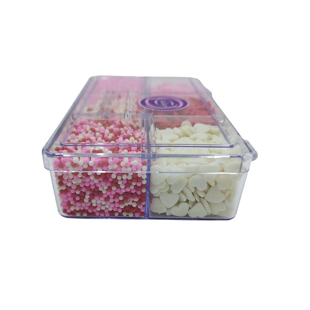 EPHVODI Valentines sprinkles for ice cream and donuts