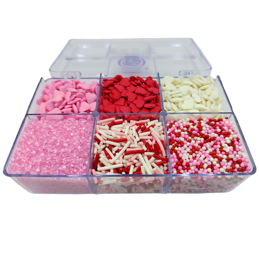 EPHVODI Valentines red jimmies add festive color to treats