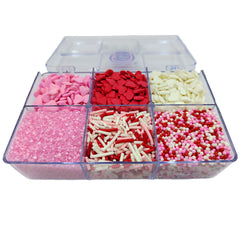 EPHVODI Valentines red jimmies add festive color to treats