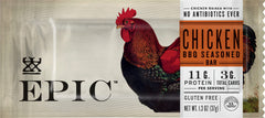 Epic Bar Chicken BBQ bar ready-to-eat portable protein for on-the-go meals.