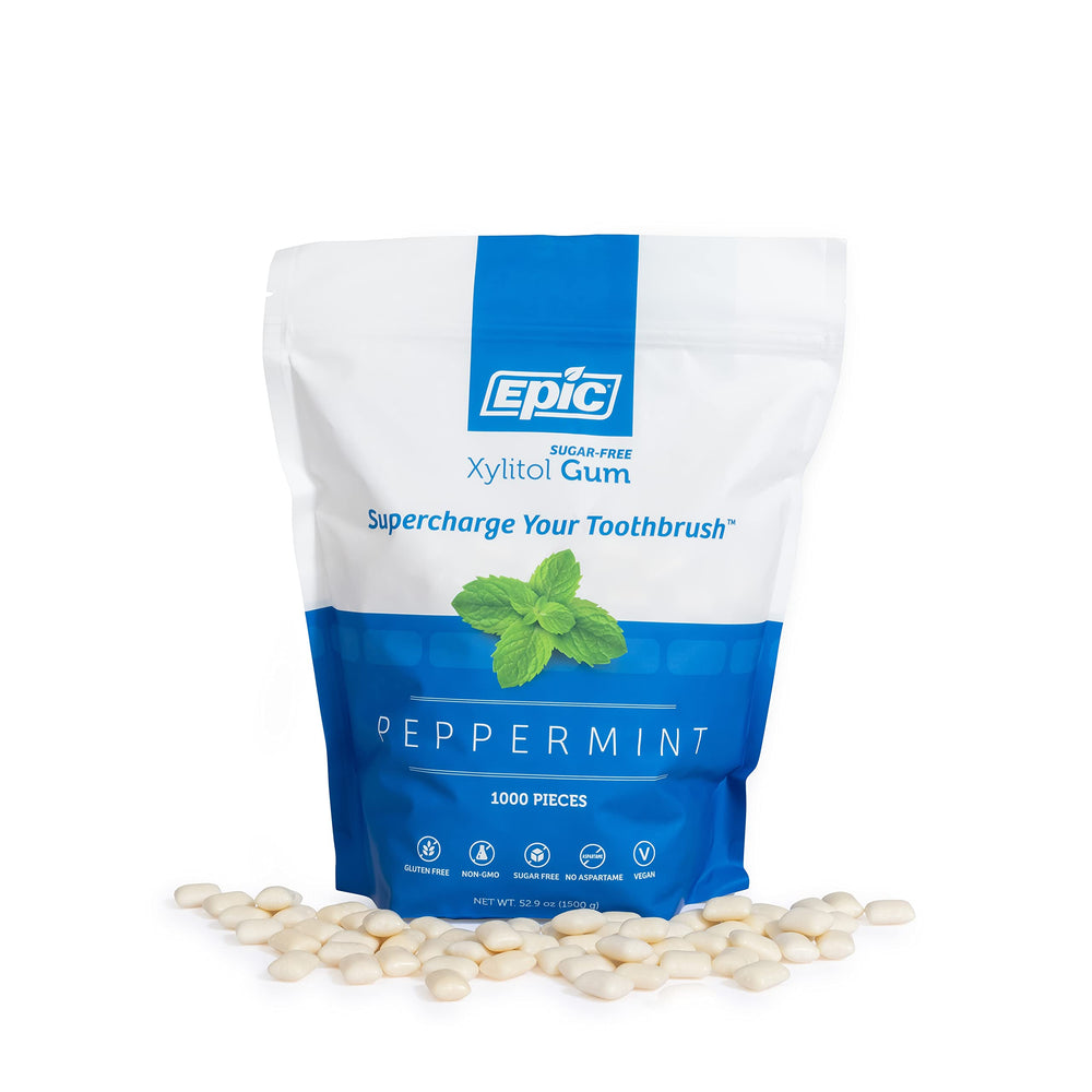Epic packaging close-up emphasizing ingredients-forward design.