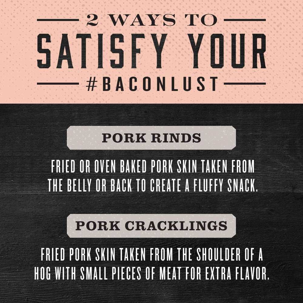 EPIC Pink Himalayan Salt Pork Rinds pack front showcases 4-count box.