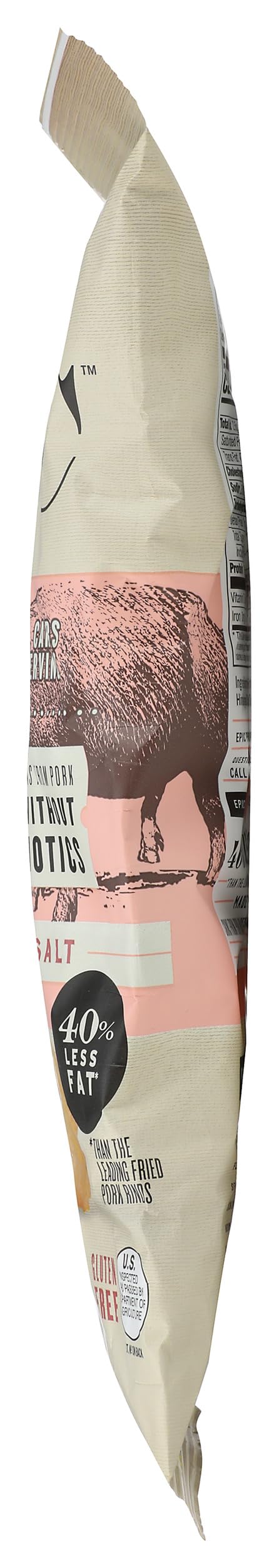 Epic Pork Rinds keto paleo friendly label on package