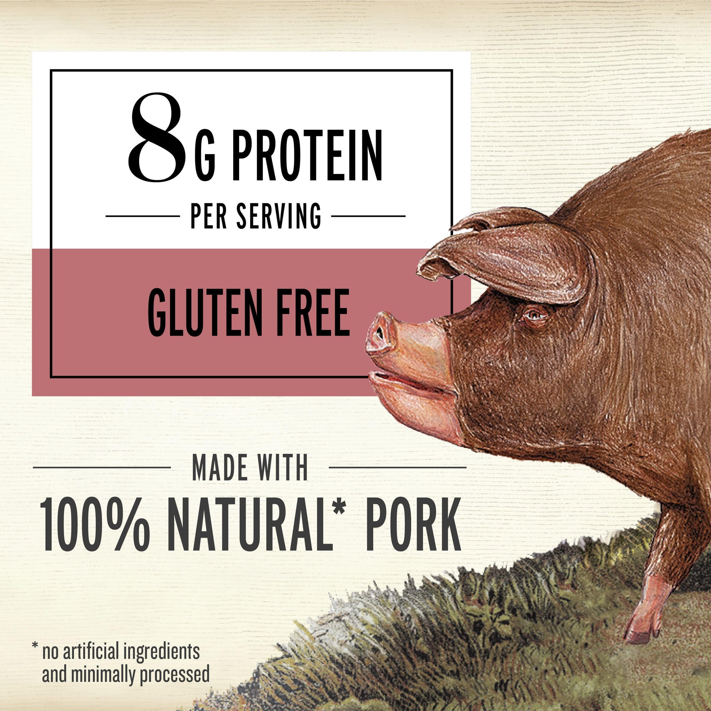 Epic Uncured Bacon Bar nutrition facts emphasize 8g protein per serving.
