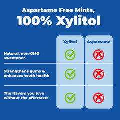 Epic Cinnamon xylitol mints provide a fresh breath for everyday moments.