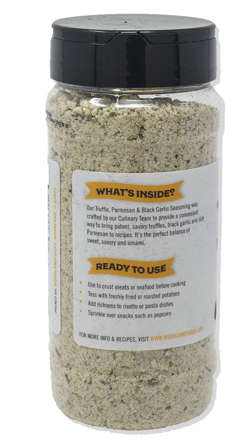 Epicurean Specialty truffle seasoning tossed with potatoes for a savory finish.