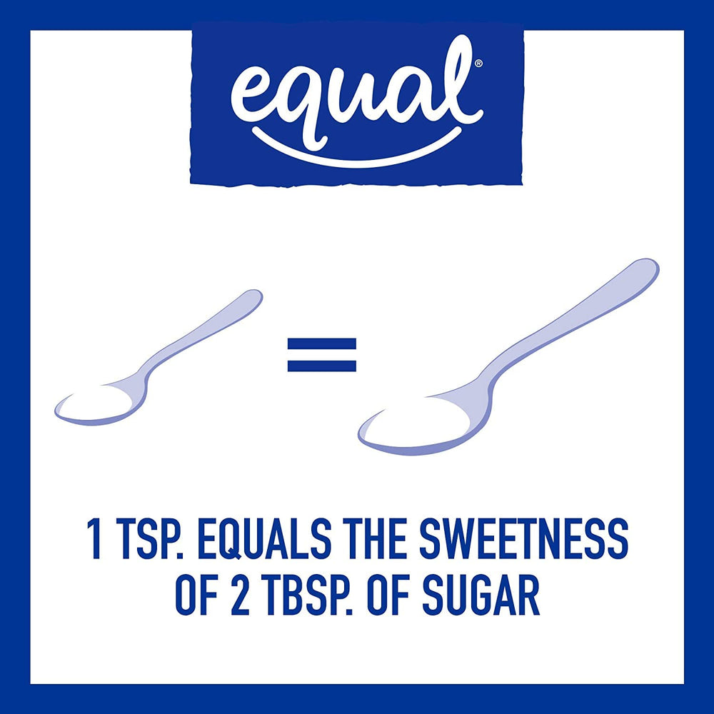 Equal for baking and cooking with consistent zero-calorie sweetness