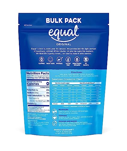 Equal powder dissolves quickly in coffee for fast zero-calorie sweetness