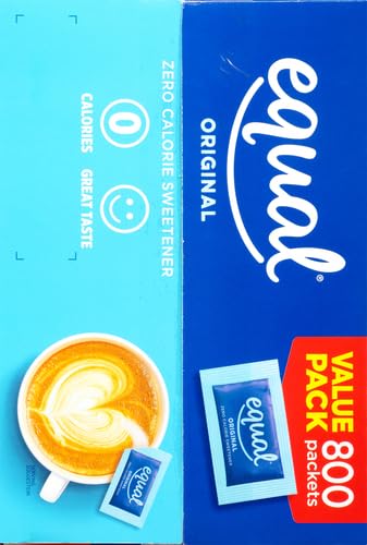 Equal 800-count pack designed for busy households and break room use.