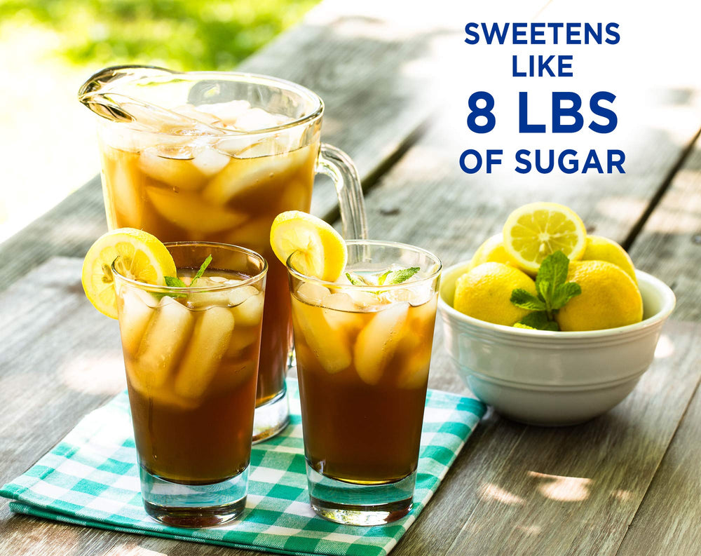 Equal diet-friendly sweetener with zero calories per serving.