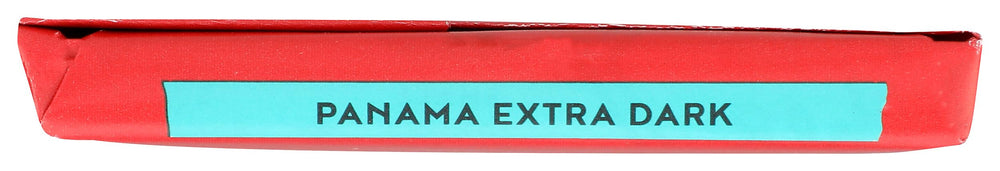 Chopped Equal Exchange Panama Extra Dark pieces on a plate for quick savoring