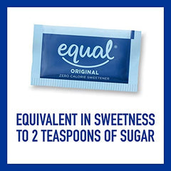 Equal sugar packets 230ct pack of three for kitchen or office.