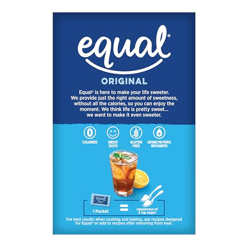 Equal sugar packets coffee use, calorie-free sweetness.