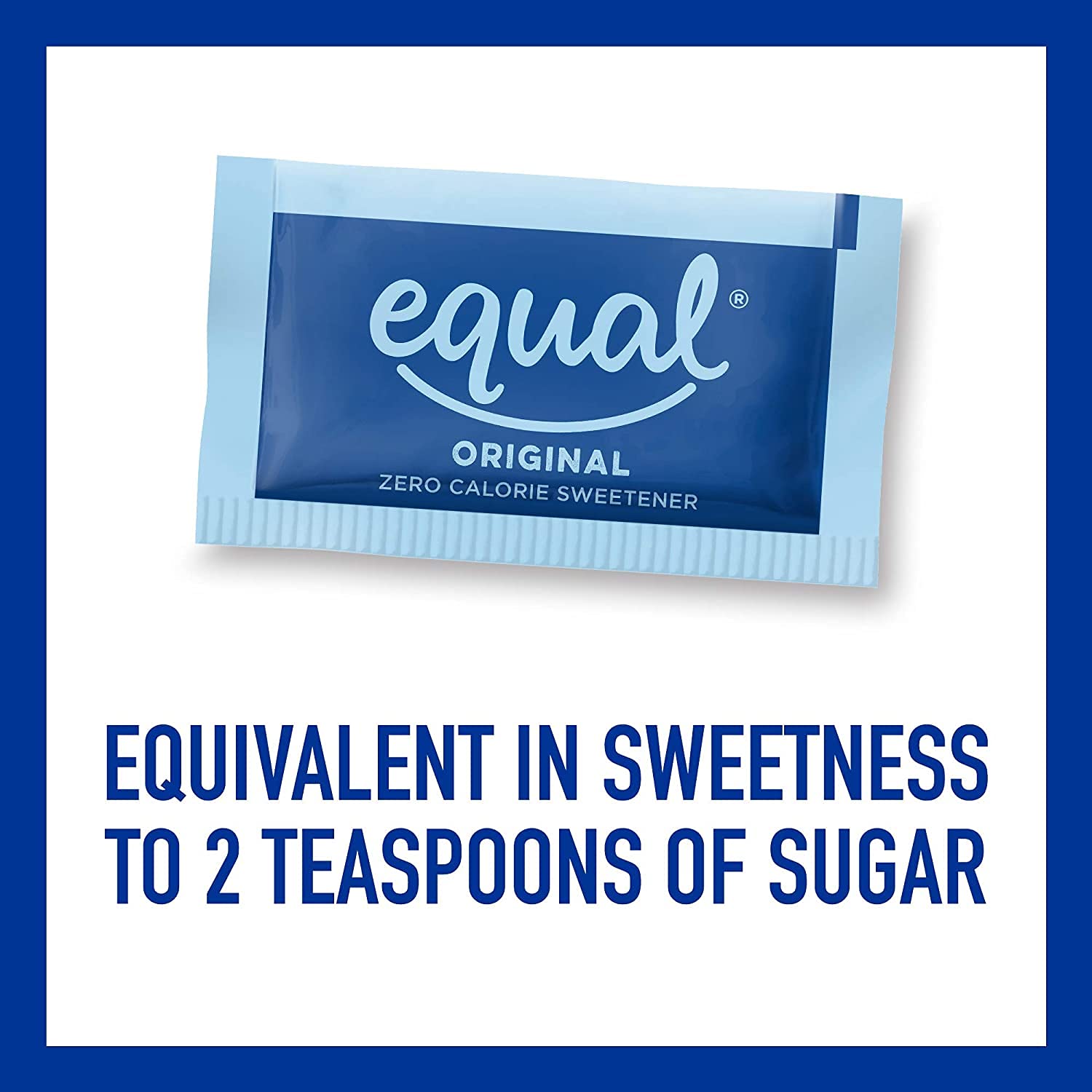 Equal Sugar Packets ideal for workplace coffee and tea routines.