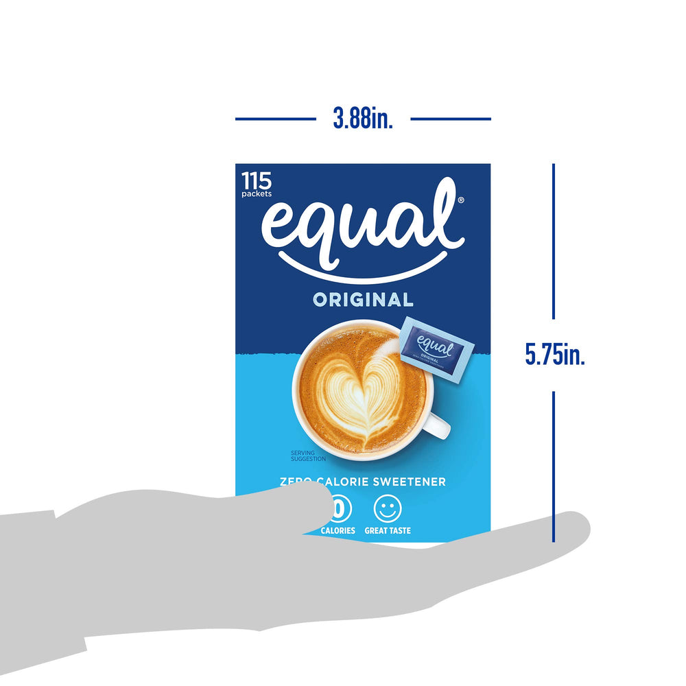 Equal packets displayed for everyday use in homes or offices.