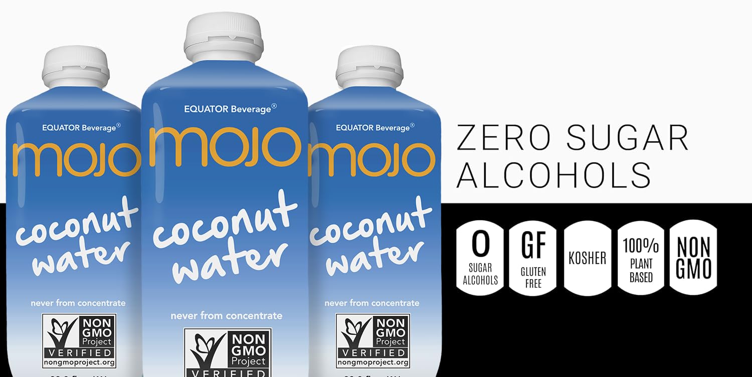 MOJO Coconut Water athlete in motion, ideal for sports hydration